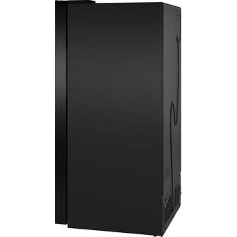GE 36 Inch 25 Cu. Ft. Standard Depth Side By Side Refrigerator With External Dispenser And Energy Star Rating: Black — thumbnail 13