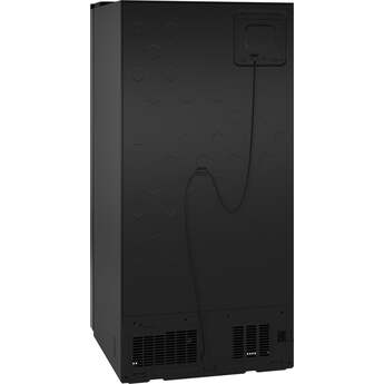 GE 36 Inch 25 Cu. Ft. Standard Depth Side By Side Refrigerator With External Dispenser And Energy Star Rating: Black — thumbnail 9