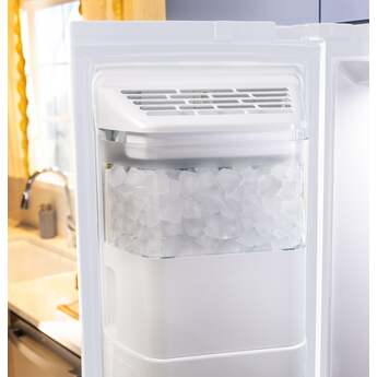 GE 36 Inch 25 Cu. Ft. Standard Depth Side By Side Refrigerator With External Dispenser And Energy Star Rating: White — thumbnail 33