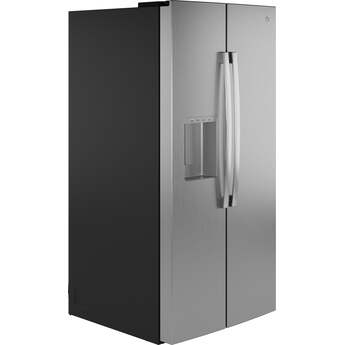 GE 36 Inch 25 Cu. Ft. Standard Depth Side By Side Refrigerator With External Dispenser And Energy Star Rating: Fingerprint Resistant Stainless Steel — thumbnail 11