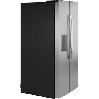 GE 36 Inch 25 Cu. Ft. Standard Depth Side By Side Refrigerator With External Dispenser And Energy Star Rating: Fingerprint Resistant Stainless Steel — thumbnail 31