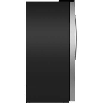 GE 36 Inch 25 Cu. Ft. Standard Depth Side By Side Refrigerator With External Dispenser And Energy Star Rating: Fingerprint Resistant Stainless Steel — thumbnail 4