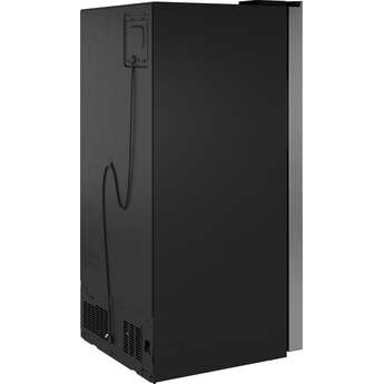 GE 36 Inch 25 Cu. Ft. Standard Depth Side By Side Refrigerator With External Dispenser And Energy Star Rating: Fingerprint Resistant Stainless Steel — thumbnail 6