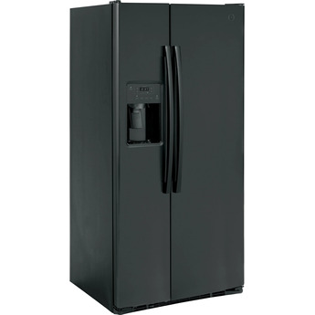 GE GSS23GGPBB 33 Inch Black Freestanding Side by Side Refrigerator — thumbnail 24