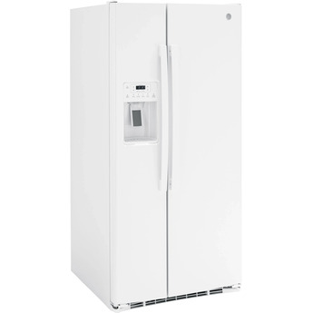 GE GSS23GGPWW 33 Inch White Freestanding Side by Side Refrigerator — thumbnail 12