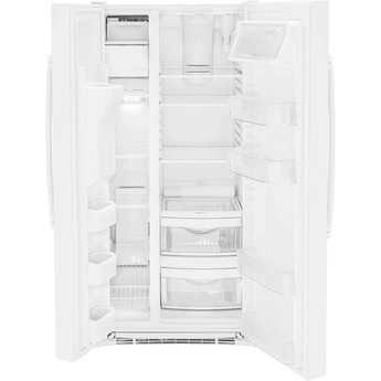 GE GSS23GGPWW 33 Inch White Freestanding Side by Side Refrigerator — thumbnail 16