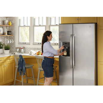 GE GSS23GMPES 33 Inch Slate Freestanding Side by Side Refrigerator — thumbnail 15