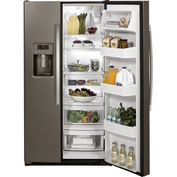 GE GSS25GMHES 36 Inch Slate Freestanding Side by Side Refrigerator — thumbnail 11