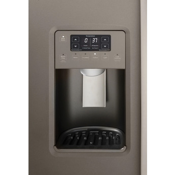 GE GSS25GMHES 36 Inch Slate Freestanding Side by Side Refrigerator — thumbnail 2