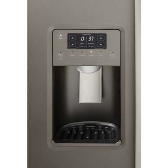 GE GSS25GMHES 36 Inch Slate Freestanding Side by Side Refrigerator — thumbnail 3