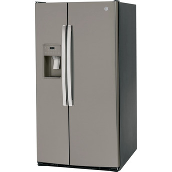 GE GSS25GMPES 36 Inch Slate Freestanding Side by Side Refrigerator — thumbnail 6
