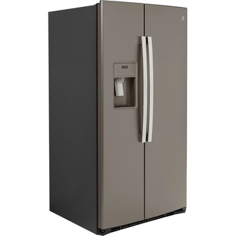 GE 36" 25.1 cu.ft. Slate Side-by-Side Refrigerator — thumbnail 10