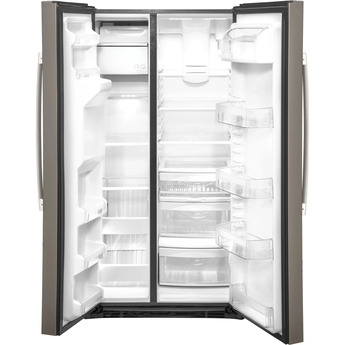 GE 36" 25.1 cu.ft. Slate Side-by-Side Refrigerator — thumbnail 5