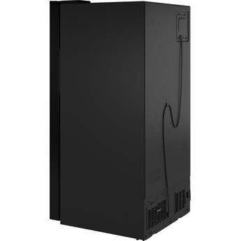GE 36 Inch Standard Depth Refrigerator With External Dispenser And ADA Compliant Rating: Black — thumbnail 12