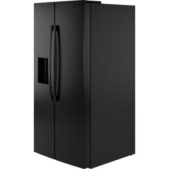 GE 36 Inch Standard Depth Refrigerator With External Dispenser And ADA Compliant Rating: Black — thumbnail 17