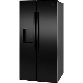 GE 36 Inch Standard Depth Refrigerator With External Dispenser And ADA Compliant Rating: Black — thumbnail 19