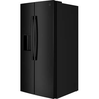 GE 36 Inch Standard Depth Refrigerator With External Dispenser And ADA Compliant Rating: Black — thumbnail 23