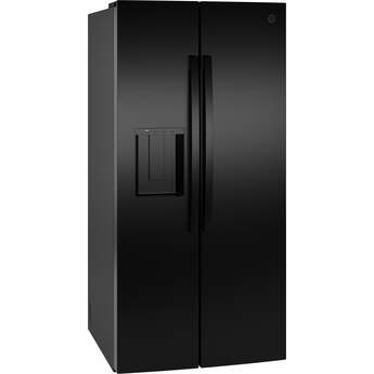 GE 36 Inch Standard Depth Refrigerator With External Dispenser And ADA Compliant Rating: Black — thumbnail 33