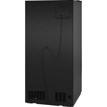 GE 36 Inch Standard Depth Refrigerator With External Dispenser And ADA Compliant Rating: Black — thumbnail 7