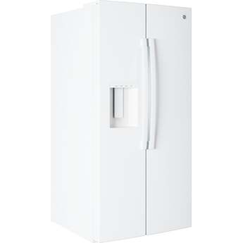 GE 36 Inch Standard Depth Refrigerator With External Dispenser And ADA Compliant Rating: White — thumbnail 23