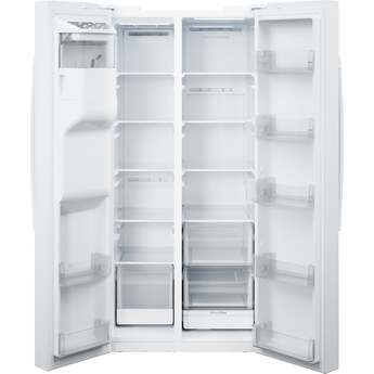 GE 36 Inch Standard Depth Refrigerator With External Dispenser And ADA Compliant Rating: White — thumbnail 25
