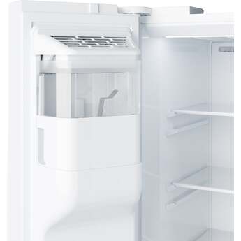 GE 36 Inch Standard Depth Refrigerator With External Dispenser And ADA Compliant Rating: White — thumbnail 28