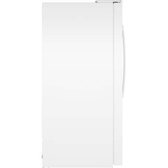 GE 36 Inch Standard Depth Refrigerator With External Dispenser And ADA Compliant Rating: White — thumbnail 4