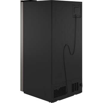 GE 36 Inch Standard Depth Refrigerator With External Dispenser And ADA Compliant Rating: Slate — thumbnail 2