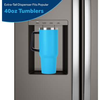 GE 36 Inch Standard Depth Refrigerator With External Dispenser And ADA Compliant Rating: Slate — thumbnail 30
