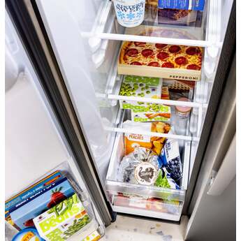GE 36 Inch Standard Depth Refrigerator With External Dispenser And ADA Compliant Rating: Fingerprint Resistant Stainless Steel — thumbnail 34