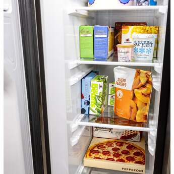 GE 36 Inch 28 Cu. Ft. Standard Depth Refrigerator With External Dispenser, And Hidden Hinge: Fingerprint Resistant Stainless Steel — thumbnail 13