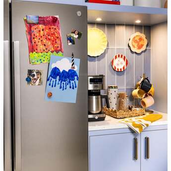 GE 36 Inch 28 Cu. Ft. Standard Depth Refrigerator With External Dispenser, And Hidden Hinge: Fingerprint Resistant Stainless Steel — thumbnail 2