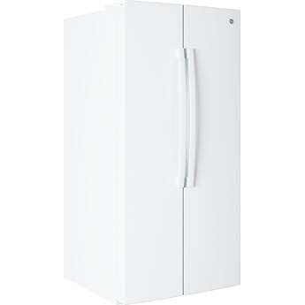 GE 36 Inch 25 Cu. Ft. Standard Depth Refrigerator: White — thumbnail 3