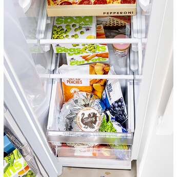 GE 36 Inch 25 Cu. Ft. Standard Depth Refrigerator: White — thumbnail 6