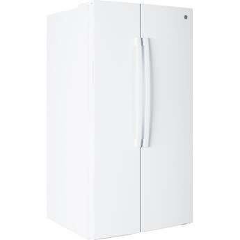 GE 36 Inch 29 Cu. Ft. Standard Depth Refrigerator: White — thumbnail 3