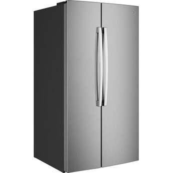 GE 36 Inch 29 Cu. Ft. Standard Depth Refrigerator: Fingerprint Resistant Stainless Steel — thumbnail 3