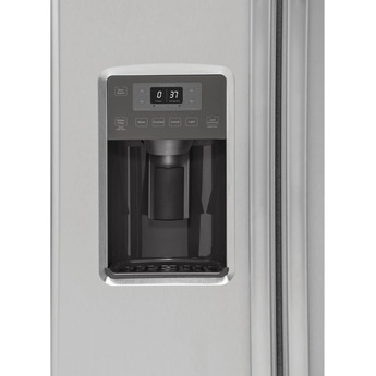 GE 36" 21.9 cu. ft. Stainless Steel Counter Depth Side-by-Side Refrigerator - ADA Compliant — thumbnail 8