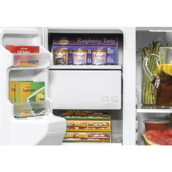 GE 36" 21.8 cu.ft. Slate Counter Depth Side-by-Side Refrigerator — thumbnail 5