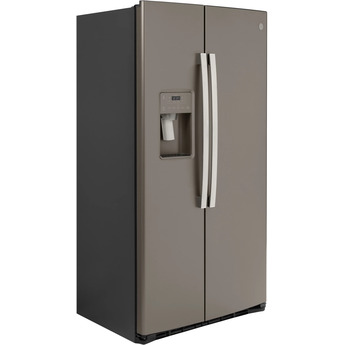 GE 36" 21.8 cu.ft. Slate Counter Depth Side-by-Side Refrigerator — thumbnail 8