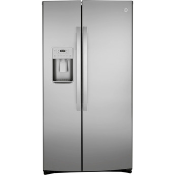 GE 36" 21.8 cu.ft. Stainless Steel Counter Depth Side-by-Side Refrigerator