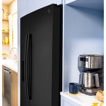GE 36 Inch 24 Cu. Ft. Counter Depth Refrigerator: Black — thumbnail 13