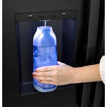 GE 36 Inch 24 Cu. Ft. Counter Depth Refrigerator: Black — thumbnail 23