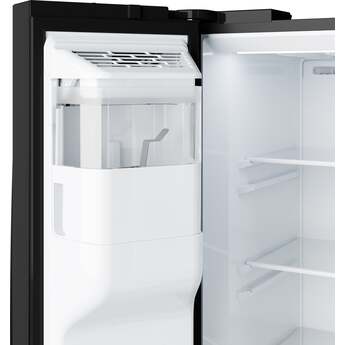 GE 36 Inch 24 Cu. Ft. Counter Depth Refrigerator: Black — thumbnail 27