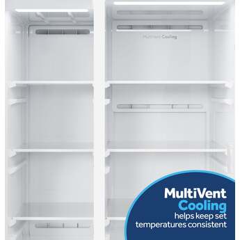 GE 36 Inch 24 Cu. Ft. Counter Depth Refrigerator: White — thumbnail 11