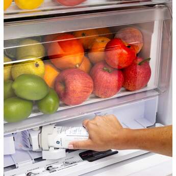 GE 36 Inch 24 Cu. Ft. Counter Depth Refrigerator: White — thumbnail 13