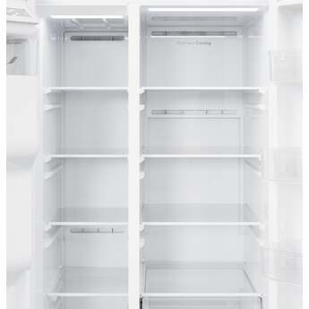 GE 36 Inch 24 Cu. Ft. Counter Depth Refrigerator: White — thumbnail 26