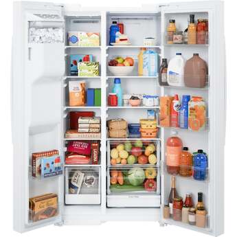 GE 36 Inch 24 Cu. Ft. Counter Depth Refrigerator: White — thumbnail 27