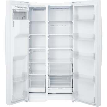 GE 36 Inch 24 Cu. Ft. Counter Depth Refrigerator: White — thumbnail 28