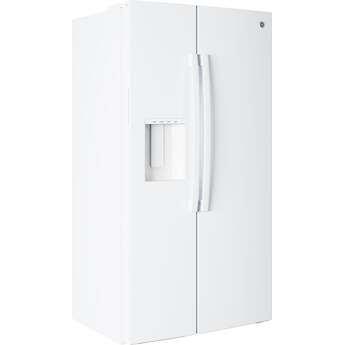 GE 36 Inch 24 Cu. Ft. Counter Depth Refrigerator: White — thumbnail 29