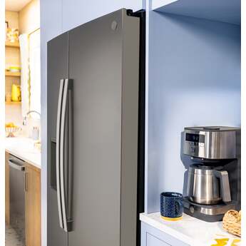 GE 36 Inch 24 Cu. Ft. Counter Depth Refrigerator: Slate — thumbnail 11